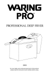 DF55 Waring Pro® Professional Deep Fryer