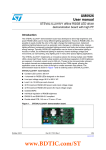 STEVAL-ILL019V1 offline RGGB LED driver demonstration board