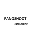 Panoshoot User Guide