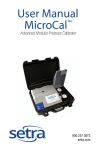 User Manual MicroCal™