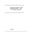 SIMSCRIPT III 3d Graphics Manual