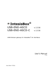 USB-ENO-ASCII English User Manual
