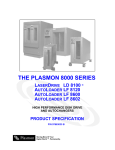 the plasmon 8000 series autoloader lf 8600 product specification