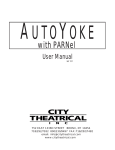 with PARNel - City Theatrical