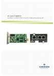 SIC Card UF-SNMP810 - Emerson Network Power