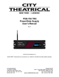 PDS-750 TRX Manual