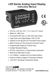 LI55 Series Analog Input Display