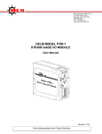 helm model ptm-1 strain gage i/o module