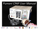 1. Turn on the Pumani CPAP. - Rice 360˚ Institute for Global health