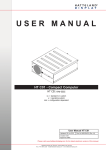 USER MANUAL HT C01