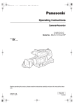 Panasonic AG-DVC20 Manual - California State University, Los