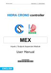 HIDRA CRONO controller MEX