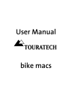 User Manual bike macs - Touratech-USA