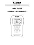 Model TKG250 Ultrasonic Thickness Gauge