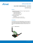 Atmel AT03911: REB233CBB Module – User Manual