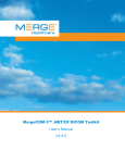 MergeCOM-3™ .NET/C# DICOM Toolkit User`s Manual V4.4.0