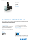 Product Leaflet: with Lightning connector Original radio mini