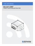 SG-Link®-LXRS® User Manual