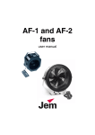 AF-1 and AF-2 fans