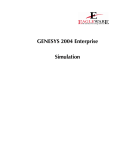 GENESYS 2004 Enterprise Simulation