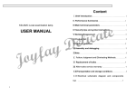 USER MANUAL - Joyfay.com