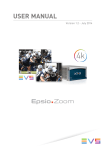 User Manual - Epsio Zoom 1.2