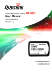 GL500 User Manual - Globetracking.net