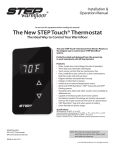 Step Touch Installation and User Manual