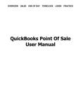 QuickBooks Point Of Sale User Manual