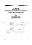 RAS260GHA User manual