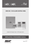 INSTALLATION & PROGRAMMING MANUAL