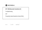 IHF1500 SWC TMME Troubleshooting and FAQ - Toyota