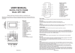 USER MANUAL