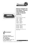 Balance Adapter for the Ohaus® Traveler and