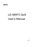 LE-580FX QoS User`s Manual