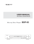 USER MANUAL - OPPO Digital