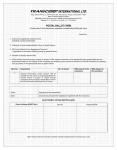 POSTAL BALLOT FORM - Transcorp International Ltd.