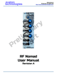 RF Nomad User Manual