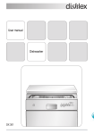 User manual Dishwasher