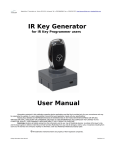 IR Key Generator User Manual