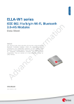 ELLA-W1 Data Sheet - U-Blox