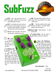 SubFuzz User Manual