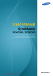 Samsung SyncMaster S27A750D User Guide Manual