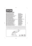 Ryobi EAG750RS Angle Grinder Manual - Tooled