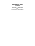 Menhir Reference Manual - GODI Package Documentation