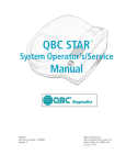 QBC STAR™ System User`s Manual