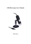 USB Microscope User`s Manual