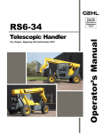 RS6-34 Operator`s Manual