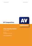 Linux Security Review 2015  - AV