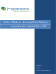 Intellect Platform - Intellect 8 Training Guides